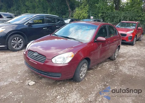 2010 Hyundai Accent Gls из США, поврежденный, VIN KMHCN4AC6AU431849
